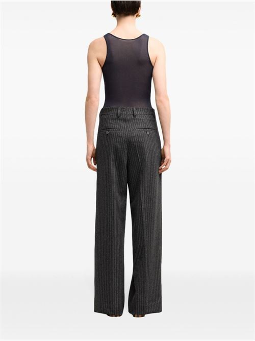 Tailored pinstripe trousers AMI PARIS | FTR423WV00480511